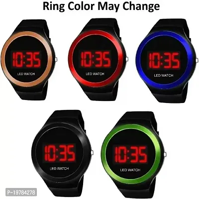 Trending Round LED Digital Watch For Men-thumb3