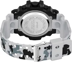 Grey Digital Army Sports Multi Functional Watch For Boys-thumb1