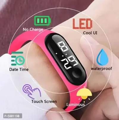 M5 Digital Touch Band Watch For Kids-thumb3