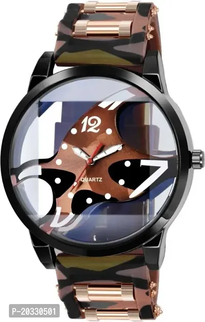 Analog Watch - For Boys Brown Curren