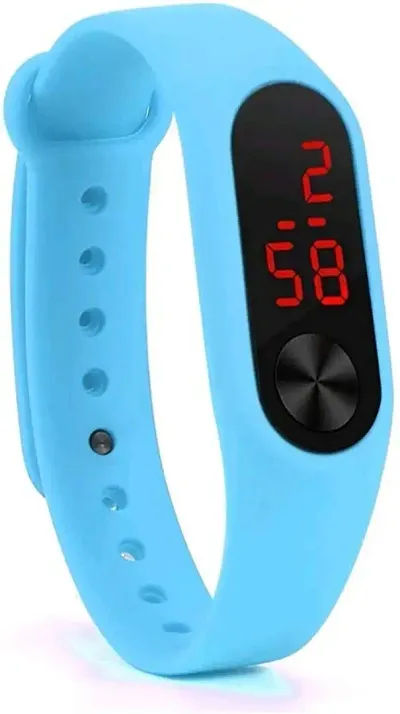 LED Band M2 Style Digital Sports Watch for Kids