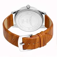 Golden Unique Analog Watch With Stylish and Simlpe Strap Analog Watch - For Men VY-24 GOLDEN-thumb2