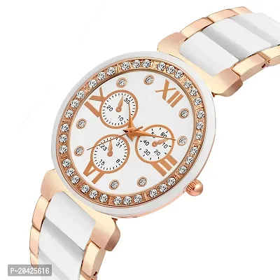 Analog Watch - For Girls VY-100 WHITE-thumb2