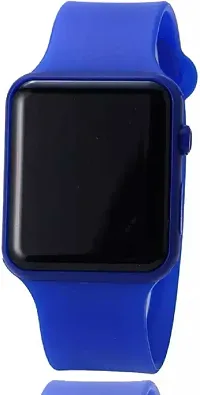 VY Square Dial Blue Led Watch For Boys Digital Watch - For Boys  Girls-thumb1