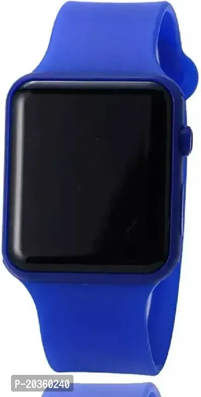 VY Square Dial Blue Led Watch For Boys Digital Watch - For Boys  Girls-thumb2