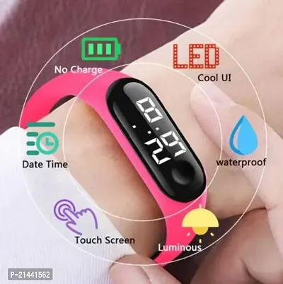 Modern Digital Watches for Kids Unisex, Pack of 2-thumb2