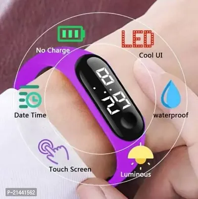 Modern Digital Watches for Kids Unisex, Pack of 2-thumb3