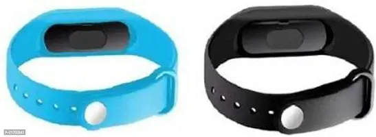 Trending Sky Blue  Black M2 Band LED Digital Watches Combo For Kids-thumb4