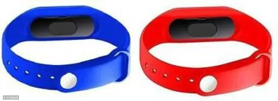 Trending Blue  Red M2 Band Combo LED Digital Sports Watch For Kids-thumb4