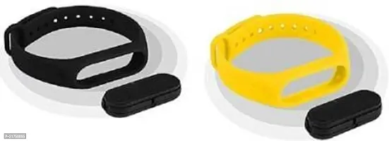 Trending Black  Yellow M2 Band combo LED Digital Sports Watch For Kids-thumb4