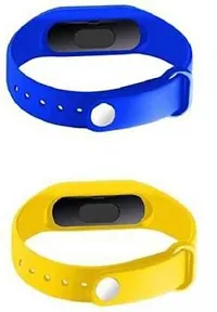 New Design Blue  Yellow M2 Band LED Digital Watches Combo For Kids-thumb1