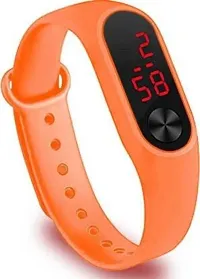 New Yellow  Orange M2 Band LED Digital Watches Combo For Kids-thumb1