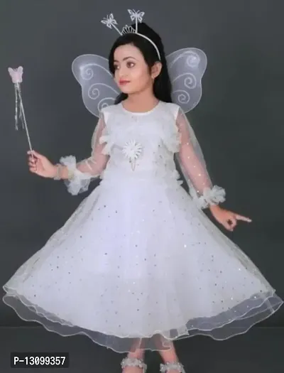White shop pari frock