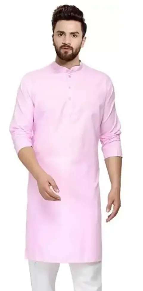 Kirtida Designer EMLOVZ Men's Blend Kurta Pyjama Set