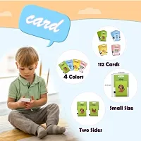 Talking English Words Flash Cards for Kids Early Educational Learning Device Toy  (Multicolor)-thumb2