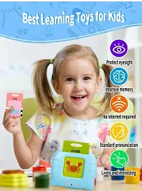 Talking English Words Flash Cards for Kids Early Educational Learning Device Toy  (Multicolor)-thumb4