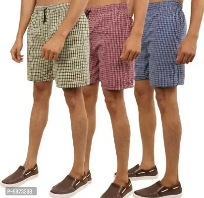 Classy Graceful Men Shorts Pack of 3-thumb0