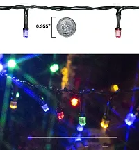 thriftkart Diamond 54 LEDs 25FT Twinkle Lights String Lights Big Diamond Led Light Tree Twinkle Lights for Diwali Festival and Home Decoration (Multi Color)-thumb3