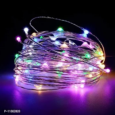 thriftkart Multicolor 3 Meter Waterproof Wire LED String Fairy Lights Decorative Led Light (Plastic)