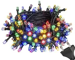 thriftkart Diamond 54 LEDs 25FT Twinkle Lights String Lights Big Diamond Led Light Tree Twinkle Lights for Diwali Festival and Home Decoration (Multi Color)-thumb2