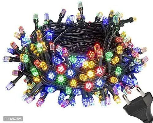thriftkart Diamond 54 LEDs 25FT Twinkle Lights String Lights Big Diamond Led Light Tree Twinkle Lights for Diwali Festival and Home Decoration (Multi Color)-thumb3