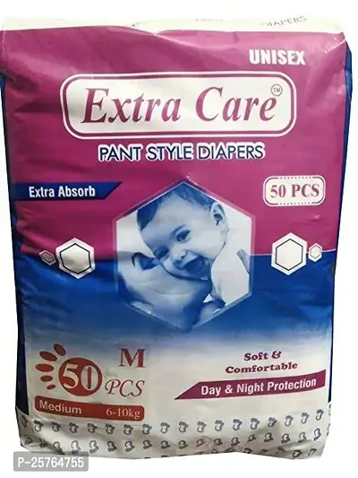 Extra Care Baby Pant M 50Pcs Diaper-thumb0