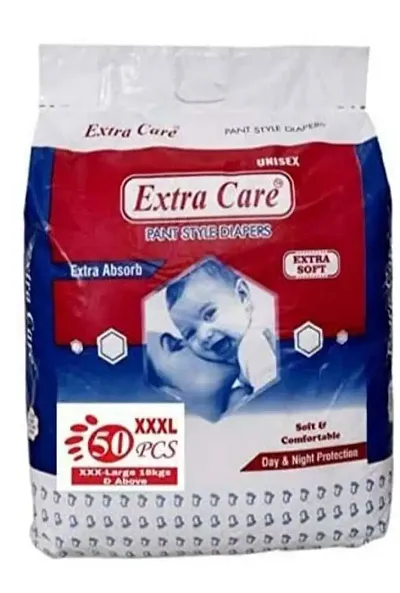 Extra Care Pant Diaper XXXL (50 Count Diapers)