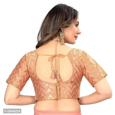 Stylish Georgette Saree with Blouse Piece For Women-thumb3