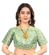 Stylish Georgette Saree with Blouse Piece For Women-thumb2