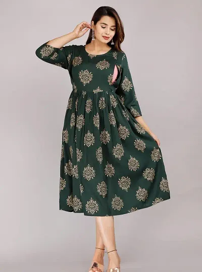 Elegant Rayon Kurta For Women