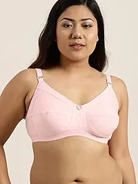 winsure Women's Cotton Non-Padded Non-Wired Everyday Bra Light Pink (40 B)-thumb1