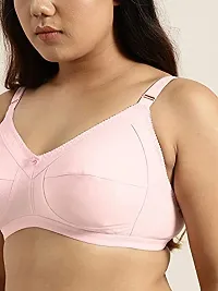 winsure Women's Cotton Non-Padded Non-Wired Everyday Bra Light Pink (40 B)-thumb2