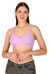 Classic Solid Bras for Women, Pack of 3-thumb3