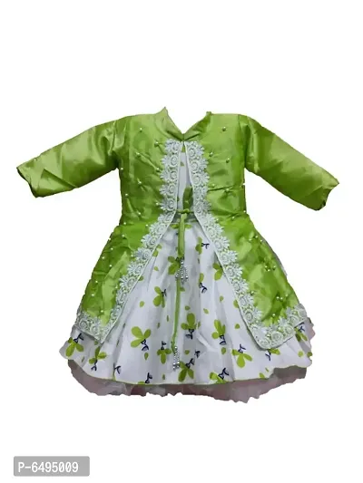 Baby Girl Party Frock Dress-thumb0