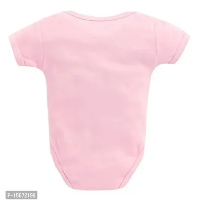 MARK AMPLE New Born Baby Multi-Color Half Sleeve Body Suit,Romper, Sleep Suit for Boys and Girls Unisex Combo Pack (Pack of 3) (Pink, 12-18 Months)-thumb3