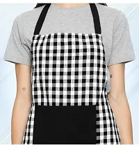 Starship Apron Men Women Hotel Cafe Restaurants Catering Cooking Kitchen Chef Apron (Chalk-Stripe, (Pack of 1)-thumb1