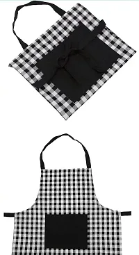 Starship Apron Men Women Hotel Cafe Restaurants Catering Cooking Kitchen Chef Apron (Chalk-Stripe, (Pack of 1)-thumb2
