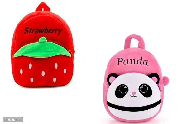 Classy Printed Kids School Bags, Pack of 2