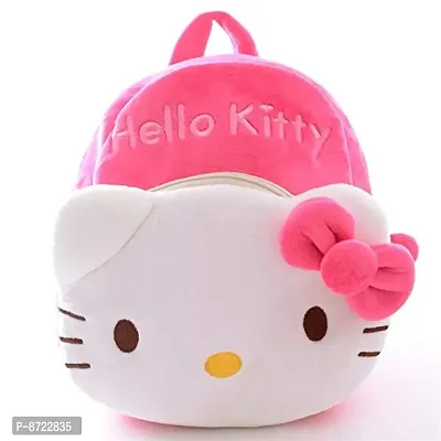 Kids School Bag Soft Plush Backpacks(Hello Kitty)-thumb0