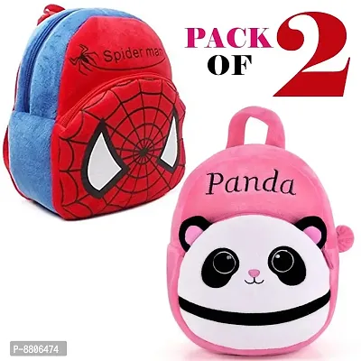 Classy Printed School Bag For Kids Pack of 2