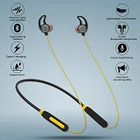 Salora SSNB-001 Bluetooth Wireless in-Ear Earphones with Mic, Upto 24 Hours Playback, Quick Charging, Dual Pairing-thumb2