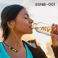 Salora SSNB-001 Bluetooth Wireless in-Ear Earphones with Mic, Upto 24 Hours Playback, Quick Charging, Dual Pairing-thumb3