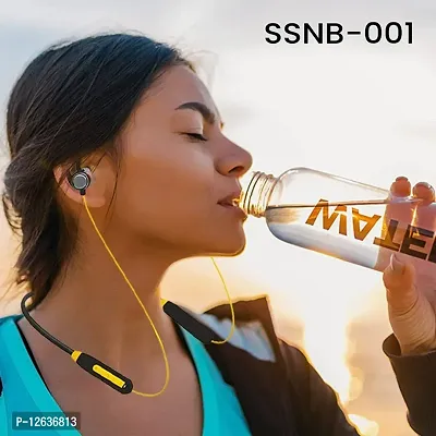 Salora SSNB-001 Bluetooth Wireless in-Ear Earphones with Mic, Upto 24 Hours Playback, Quick Charging, Dual Pairing-thumb4