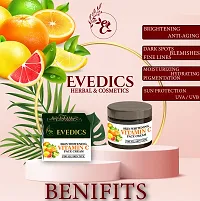 Evedics Advanced Face Brightening Cream|50 gm|All Skin Types|Anti-Acne| Anti-Pollution| Anti-Ageing| Skin Lightening| Cleanses Pores| Controls Oil| Moisturizes and Hydrates Skin|Activated Vitamin C-thumb1