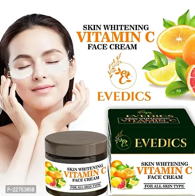 Evedics Professional Retemin Plant Retinol  Vitamin C Brightening  Night Cream | Whitening  Anti-Ageing | Preservative Free | For All Skin Types | 50g