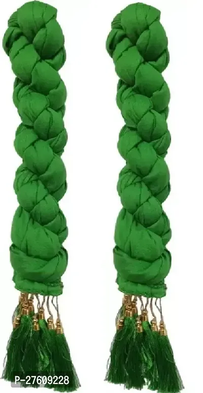 Elite Green Cotton Blend Dupattas For Women Pack Of 2-thumb0