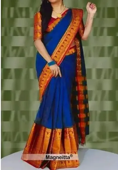 Fancy Saree with Blouse Piece for Women