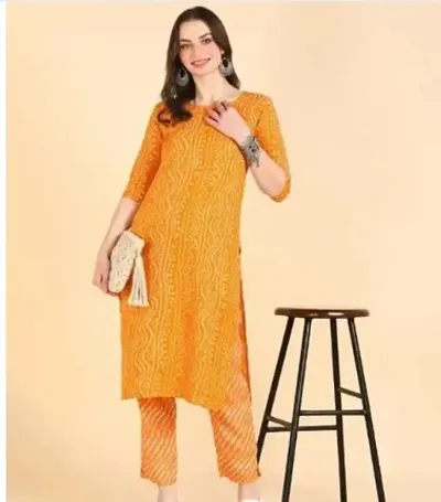 Womens Kurti Wth Pant Set