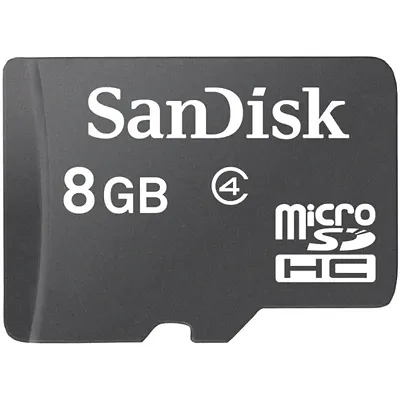 8GB MicroSD SDHC Memory Card Class 4
