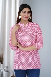 YALTAS Rayon Short Kurta for Women-thumb3